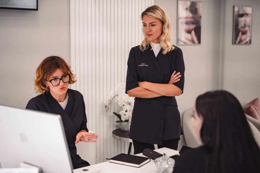 Collaboratrices avec valéria du studio valéria paul